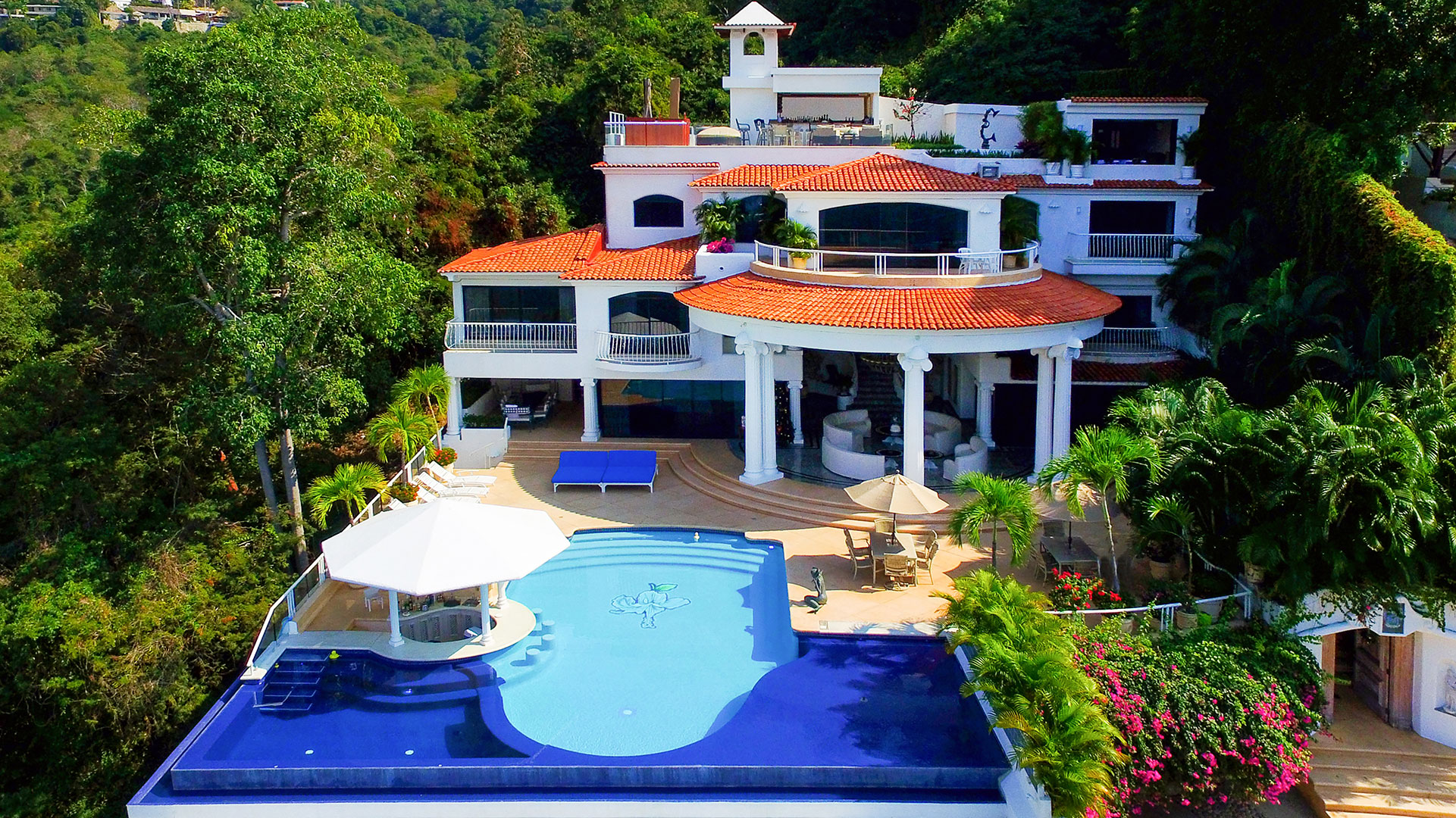 Villa Majestic Mansión Acapulco 7 Suites Las Brisas Renta Villas